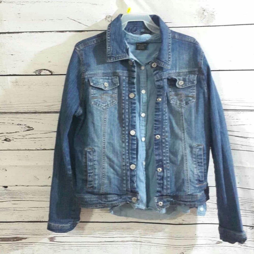 Jean jacket size L